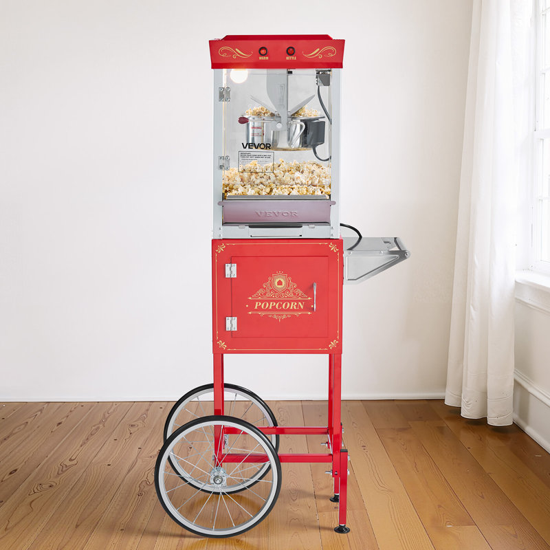 Machine à maïs soufflé Popcorn Popper, Rouge