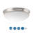 Mccully Glass LED Flush Mount-28676761-28676759
