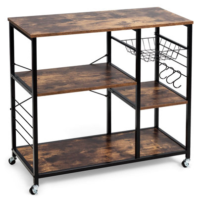 Blaisdell 90 cm W Kitchen Cart with