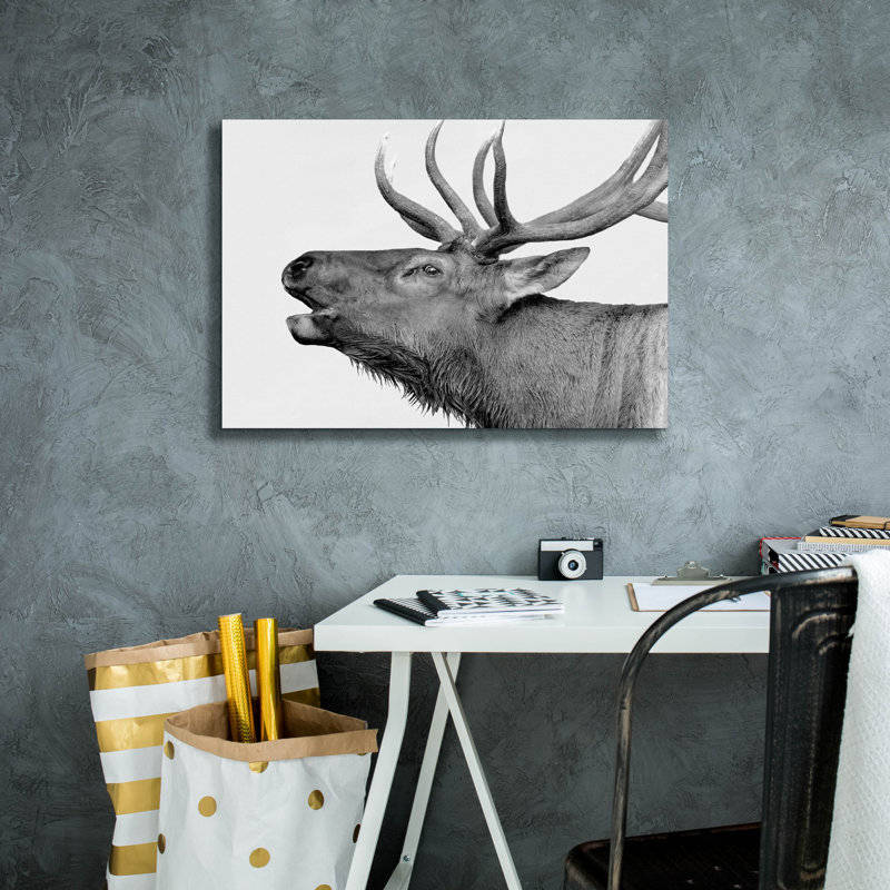 «Deer» par PhotoINC Studio, H 18 po x l 26 po x P 0,75 po