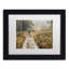 « walking the dogs », reproduction de photo sur toile encadrée-32709596-32709599