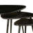 Drift Set of 3 Nesting Tables - Black