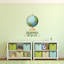 Adhésif décoratif en vinyle globe Behavior-1920713808