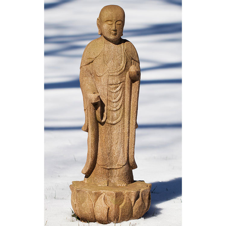 Morris Standing Buddha Statue, Verde