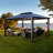 Santa Monica Aluminum Patio Gazebo-93776342