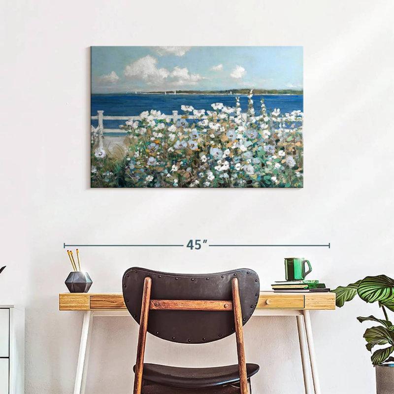 Bayside Garden, 24" H x 36" W