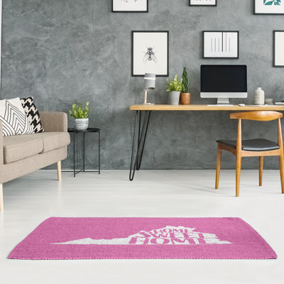 Tapis zone rose home Virginia