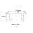 Simple and elegant rectangular dining table-1859972765