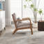 Upholstered Linen Armchair-509239902
