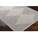 Calliah Striped Polypropylene Area Rug in Blue/Cream
