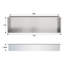 Niche de douche de salle de bain 37 po x 13 po, niche murale rectangulaire en acier inoxydable, nickel brossé-125950972