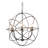 Voltaire 6 - Light Globe Chandelier