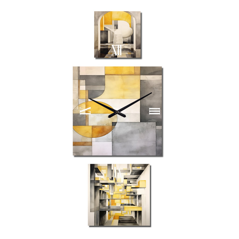 Jayln Metal Wall Clock
