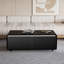 Table basse moderne et intelligente avec réfrigérateur intégré, haut-parleurs Bluetooth, charge sans fil, prise de courant, ports USB, lumière RVB, brun, table-691603378