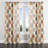 Modern Room Darkening Curtains - Orange Warm Shibui Grommet Curtain - 1 Panel-1202156293-1202156294
