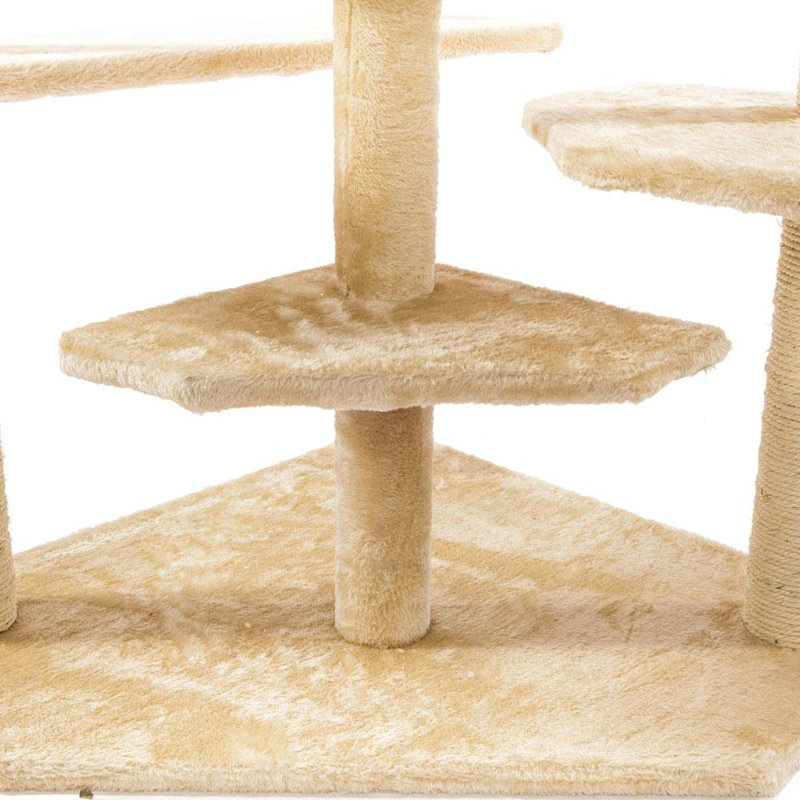 Condo pour chat 80" Alasdair, Beige