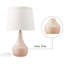 Petite lampe de table en céramique avec lampe de table et table de chevet 18,58 po Abdullateef (ampoule incluse)-108939460