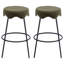 Tabouret de comptoir rembourré 26,97 po Kipten-1214027769