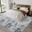 Tapis à poils longs pelucheux et pelucheux à poils longs Tie-Dye-1569006524