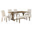 Ensemble de table de salle à manger 6 pièces Farmhouse-1548174192