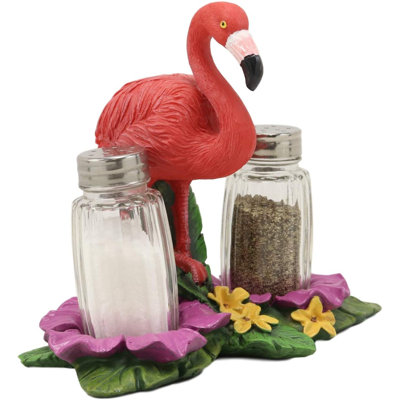 Statue de flamant rose Ebros Tropical Paradise Bird