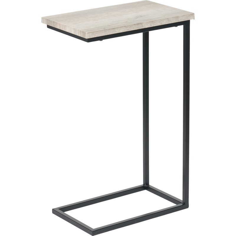 Taianne Frame End Table, Grey Oak