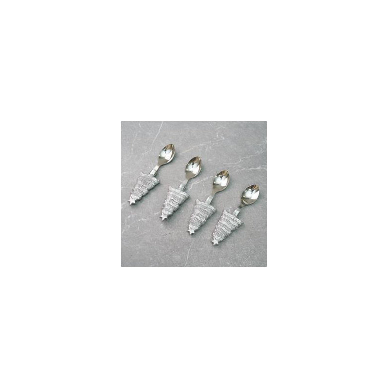 Keaunna Stainless Steel Coffee/Espresso Spoon, Silver