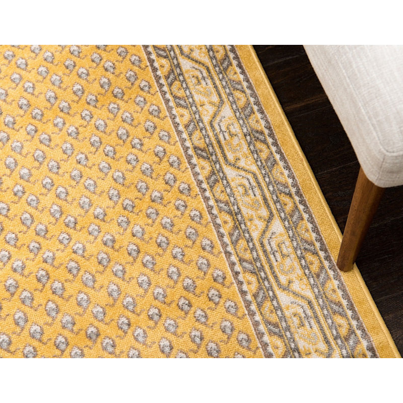 Tapis jaune Wingate, Rectangle 5 pi x 8 pi