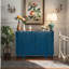 Buffet ovale avec 4 portes Lysiane