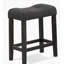 Tabouret capitonné à hauteur de comptoir-1956801157