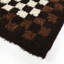 Channahon Brown/Cream Checkered Shag Area Rug-1876754507