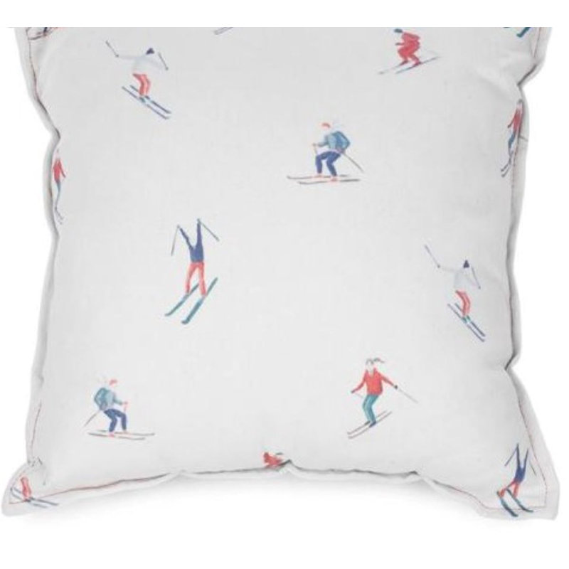 Housse de coussin carrée en ski Ganz