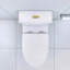 Toilette allongée une pièce - blanc