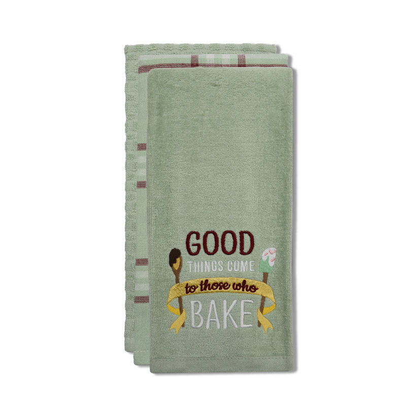 Super Absorbent 3 pack Cotton Tea Towels - Those Who Bake