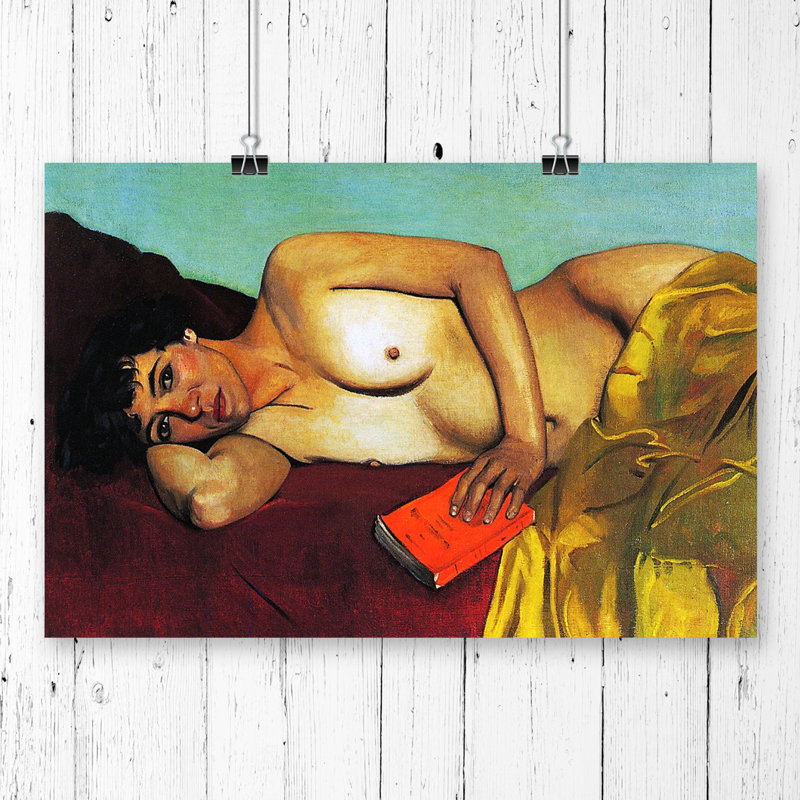 Félix Vallotton - No Frame Painting, 29.7 x 42cm