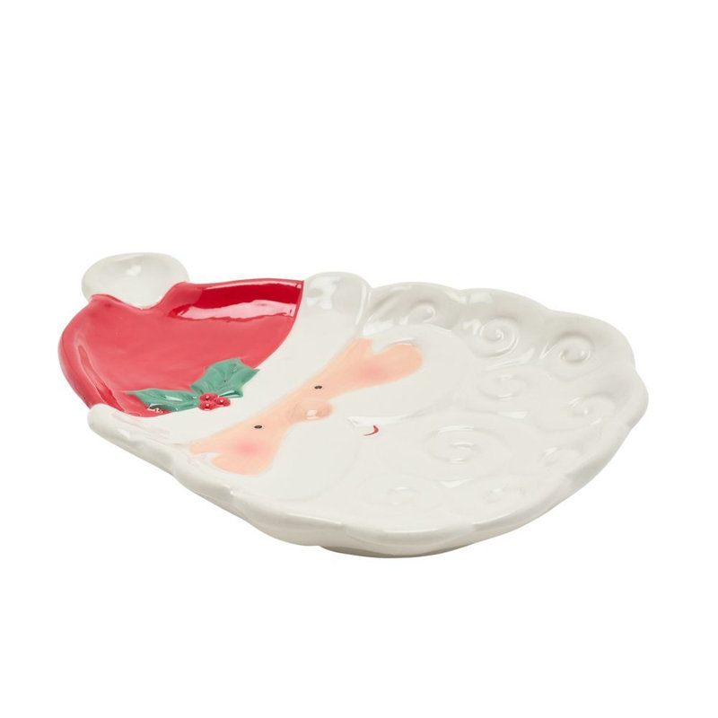 Santa Head Side Plate