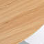 Keera Round Solid Wood Base Dining Table