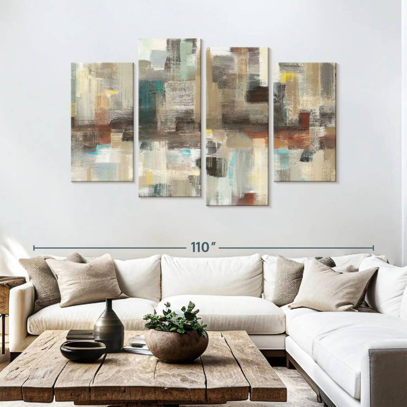 Avery Sidewalks, 54" H x 84" W