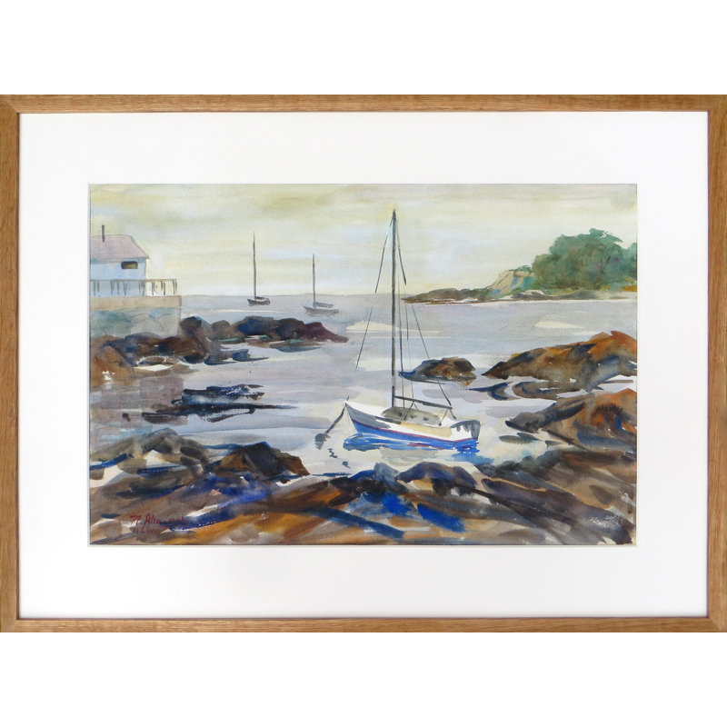 Wonson Cove Painting by Nancy Alimansky