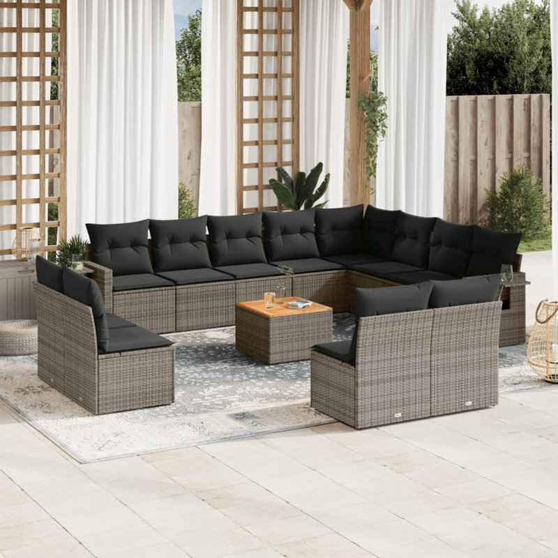 Ensemble de canapé de jardin Vidaxl