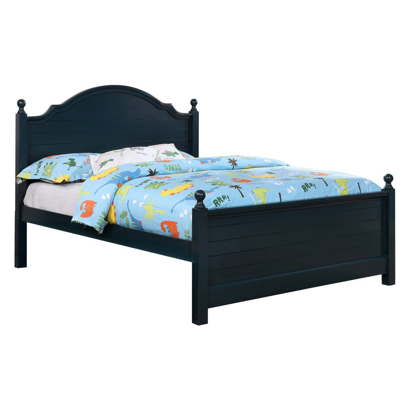 Lit plateforme Evanoff par Harriet Bee, Bleu, Double