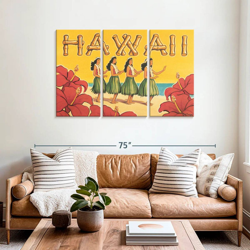 Nicci Hawaii I, H 36 po x l 57 po