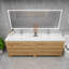 Meuble-lavabo double 83,5 po avec plateau en acrylique Maribell-1564546972