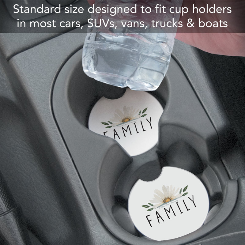 Ensemble de 2 sous-verres Family