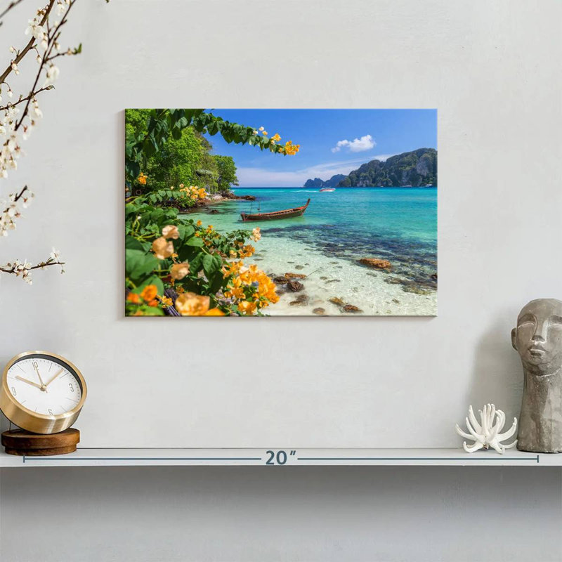 Ko Phi Phi Gillard Scenery, 8" H x 12" W