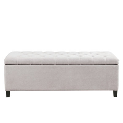 Tufted Top Soft Close Storage Bench