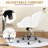 Corson Modern Swivel Rolling Desk Chair for Home Office with Armrests-1992937493