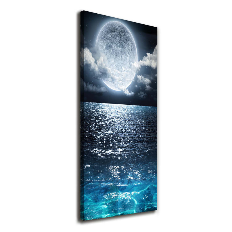 Full Moon - Wrapped Canvas Print