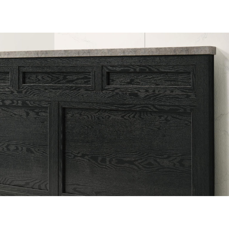 Black Queen Bed, Queen