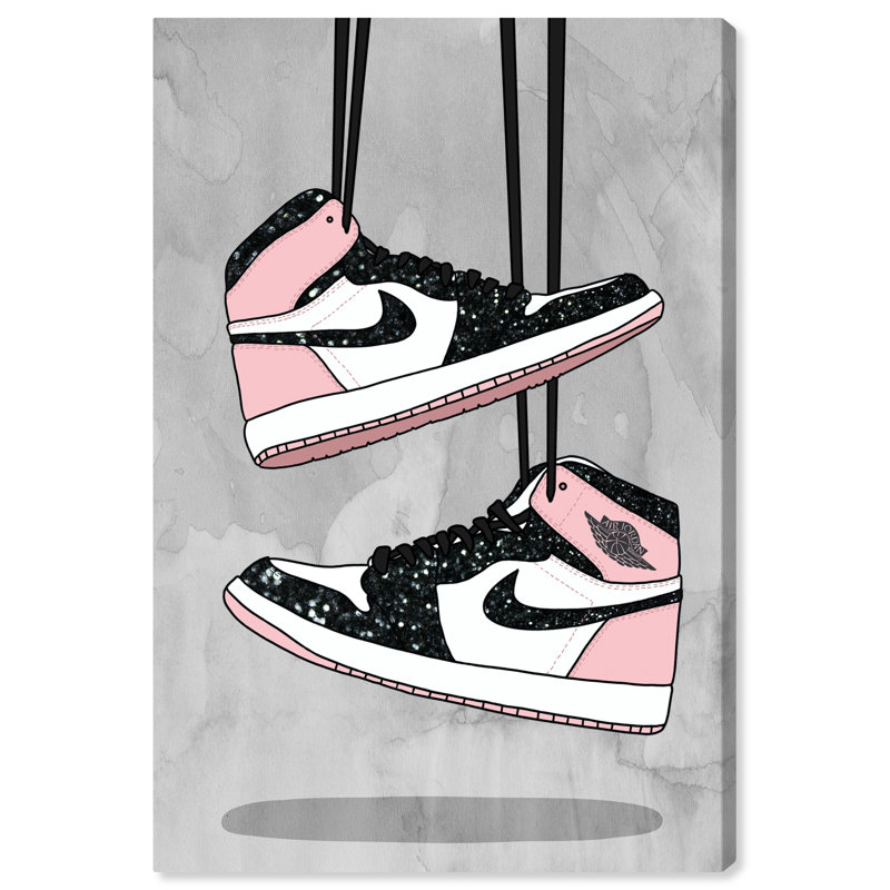 «Hanging up My Skate Shoes» par Oliver Gal - Impression sur toile, H 54 po x l 36 po, Toile tendue